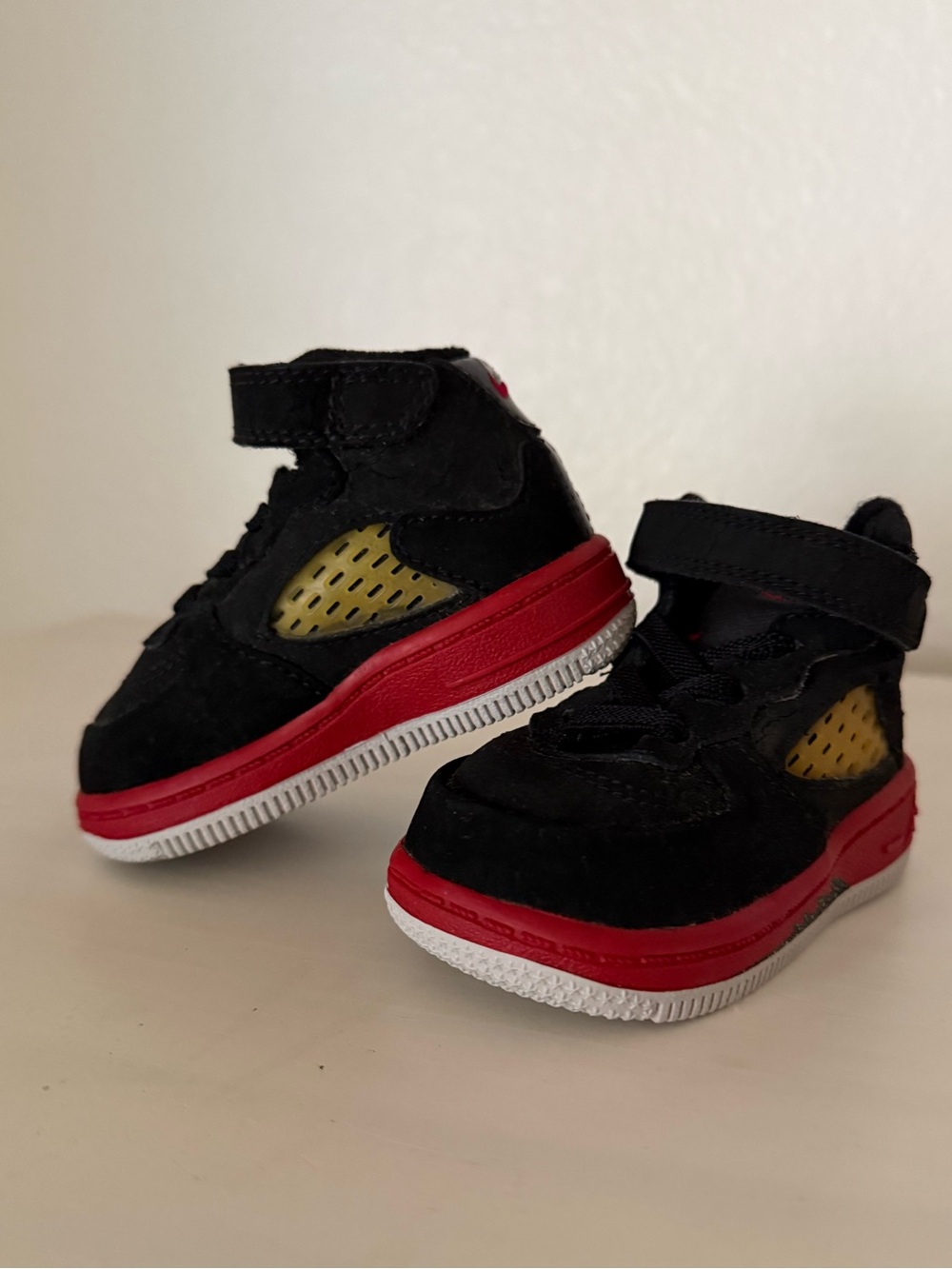 Nike Air Jordan Alpha 1 Hightop Sneakers